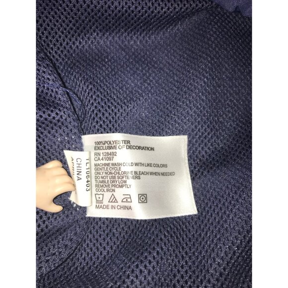 Greg Norman Mens Large Navy  V Neck Water Resistant Pullover - Picture 5 of 8